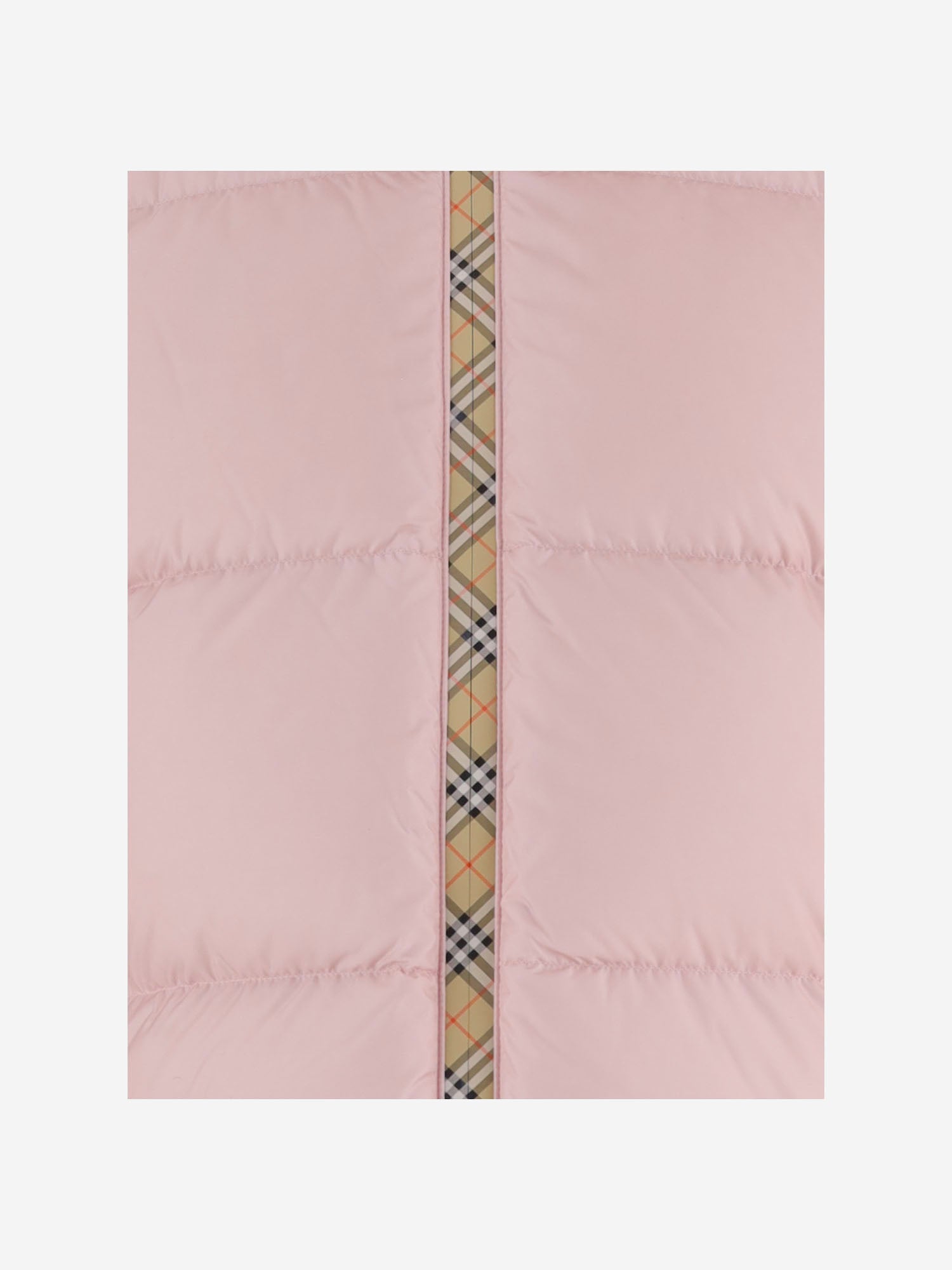 PIUMINO IMBOTTITO IN NYLON CON MANICHE REMOVIBILI 8131356 PEONYPINK BURBERRY 