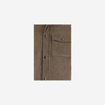 GIACCA IN VELLUTO DI COTONE A COSTE 8131446 SEPIABROWN BURBERRY 