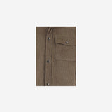 GIACCA IN VELLUTO DI COTONE A COSTE 8131446 SEPIABROWN BURBERRY 