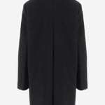 CAPPOTTO IN LANA E CASHMERE 8131694 BLACK BURBERRY 