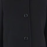 CAPPOTTO IN LANA E CASHMERE 8131694 BLACK BURBERRY 