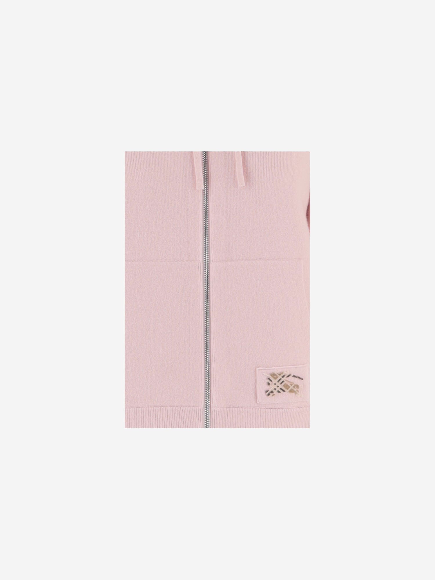 Felpa in misto cashmere stretch con logo 8131779 BOUQUET BURBERRY 