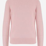 MAGLIONE IN CASHMERE STRETCH 8132214 PEONYPINK BURBERRY 