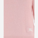 MAGLIONE IN CASHMERE STRETCH 8132214 PEONYPINK BURBERRY 