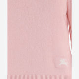 MAGLIONE IN CASHMERE STRETCH 8132214 PEONYPINK BURBERRY 