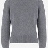 CARDIGAN IN LANA E CASHMERE 8132458 GREYMELANGE BURBERRY 