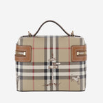 BORSA VANITY CON MOTIVO CHECK 8132586 ARCHIVEBEIGE BURBERRY 