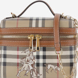 BORSA VANITY CON MOTIVO CHECK 8132586 ARCHIVEBEIGE BURBERRY 