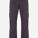 PANTALONI CARGO IN COTONE 8132590 CHOCOLATEBROWN BURBERRY 