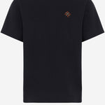 T-SHIRT IN COTONE CON LOGO 8132687 BLACK BURBERRY 