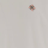 T-SHIRT IN COTONE CON LOGO 8132688 CHALK BURBERRY 