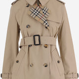 TRENCH KENSINGTON HERITAGE IN COTONE 8135308 HONEYBEIGE BURBERRY 