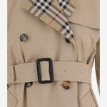 TRENCH KENSINGTON HERITAGE IN COTONE 8135308 HONEYBEIGE BURBERRY 