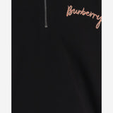 MAGLIA IN COTONE CON LOGO 8135965 BLACK BURBERRY 