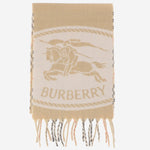 SCIARPA IN CASHMERE CON LOGO 8136836 SAND BURBERRY 
