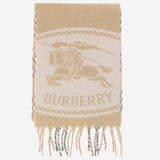 SCIARPA IN CASHMERE CON LOGO 8136836 SAND BURBERRY 