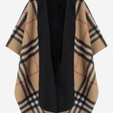 CAPPA REVERSIBILE IN CASHMERE 8137226 BLACKARCHIVEBEIGE BURBERRY 