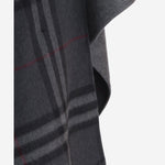CAPPA REVERSIBILE IN CASHMERE 8137228 MARLBOROUGHCHARCOAL BURBERRY 