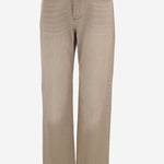 JEANS IN COTONE BEIGE 103416 1CA BY MALENE BIRGER 
