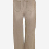 JEANS IN COTONE BEIGE 103416 1CA BY MALENE BIRGER 