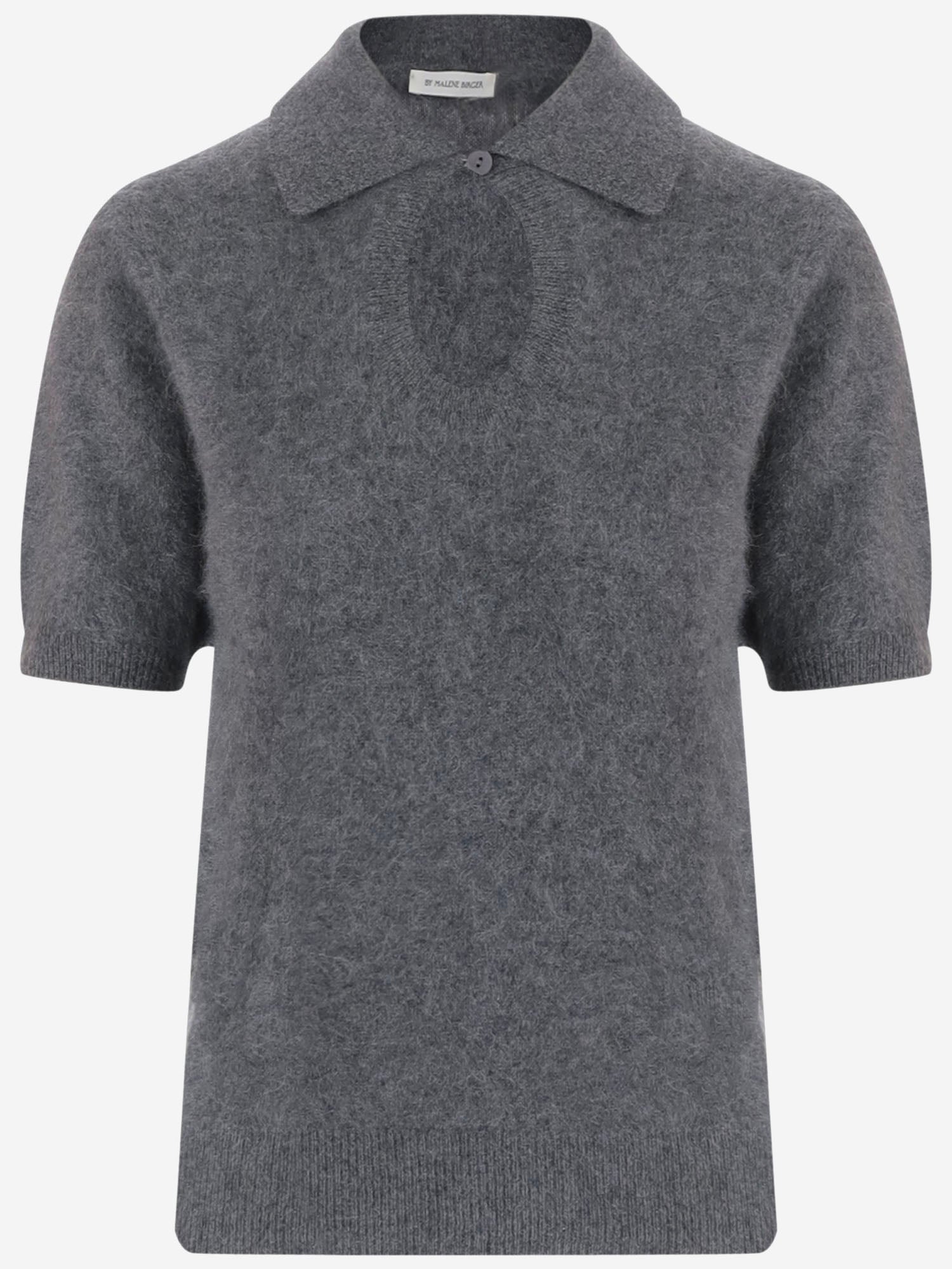 MAGLIA TALLALIA IN CASHMERE CON DETTAGLIO CUT-OUT 104422 T5M BY MALENE BIRGER 