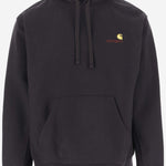FELPA IN COTONE CON LOGO RICAMATO I028279 89XX CARHARTT WIP 