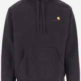 FELPA IN COTONE CON LOGO RICAMATO I028279 89XX CARHARTT WIP 