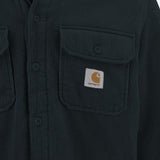 CAMICIA IN VELLUTO DI COTONE CON LOGO I028827 3T6XX CARHARTT WIP 