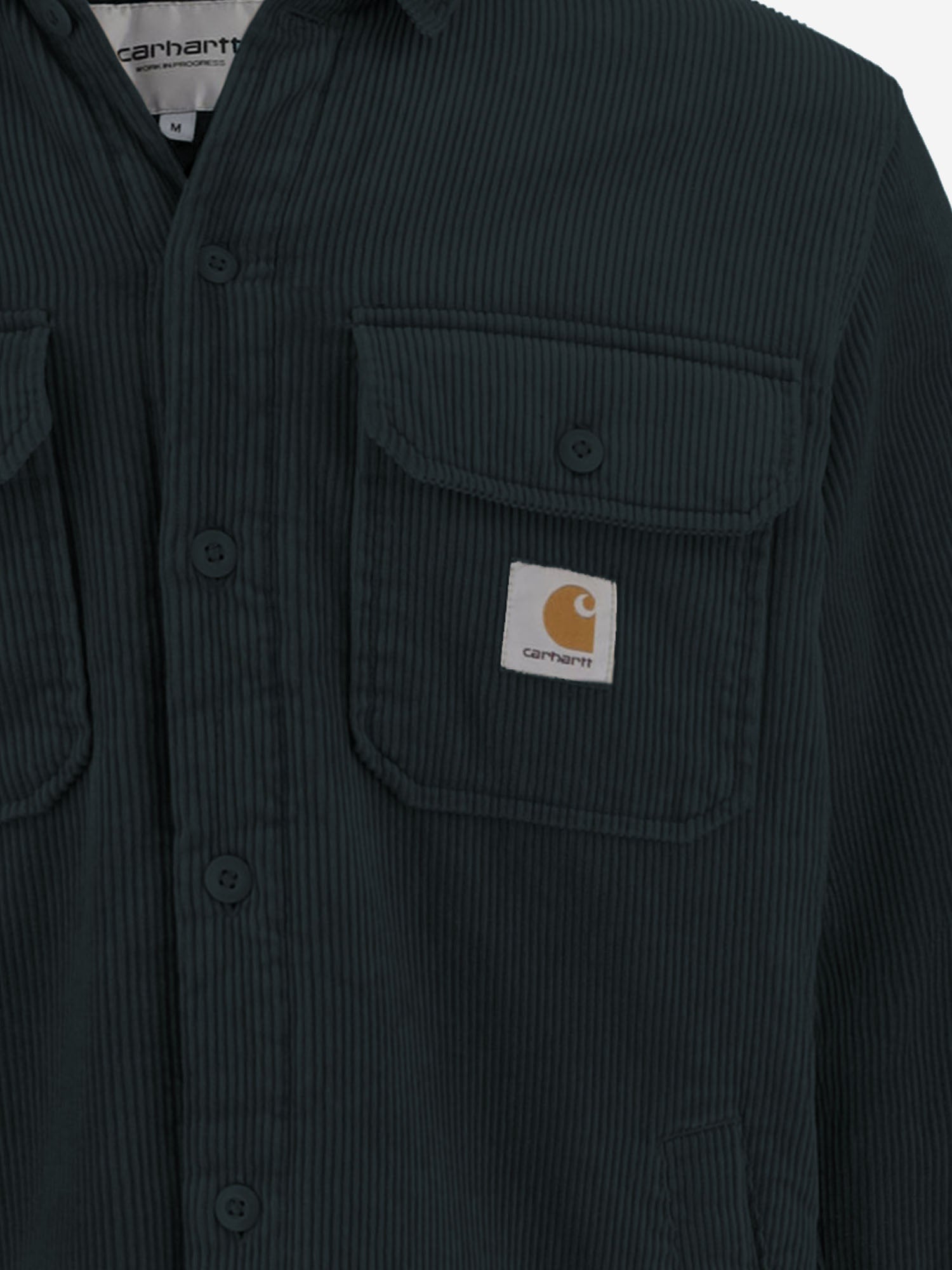 CAMICIA IN VELLUTO DI COTONE CON LOGO I028827 3T6XX CARHARTT WIP 