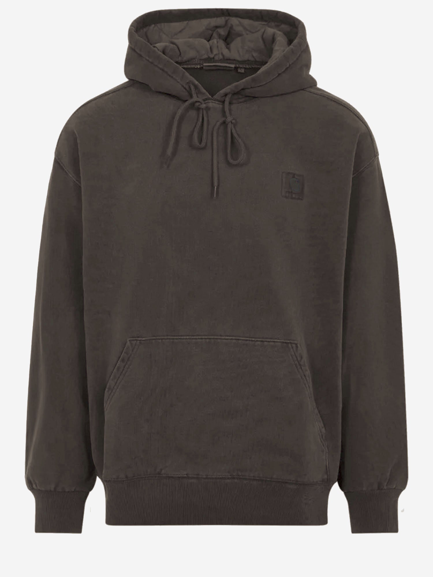 FELPA IN JERSEY DI COTONE CON LOGO I029523 47GD CARHARTT WIP 