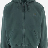FELPA IN COTONE CON CAPPUCCIO E ZIP I029524 3U0GD CARHARTT WIP 