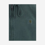 FELPA IN COTONE CON CAPPUCCIO E ZIP I029524 3U0GD CARHARTT WIP 