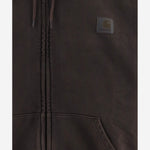 FELPA IN COTONE CON CAPPUCCIO E ZIP I029524 47GD CARHARTT WIP 