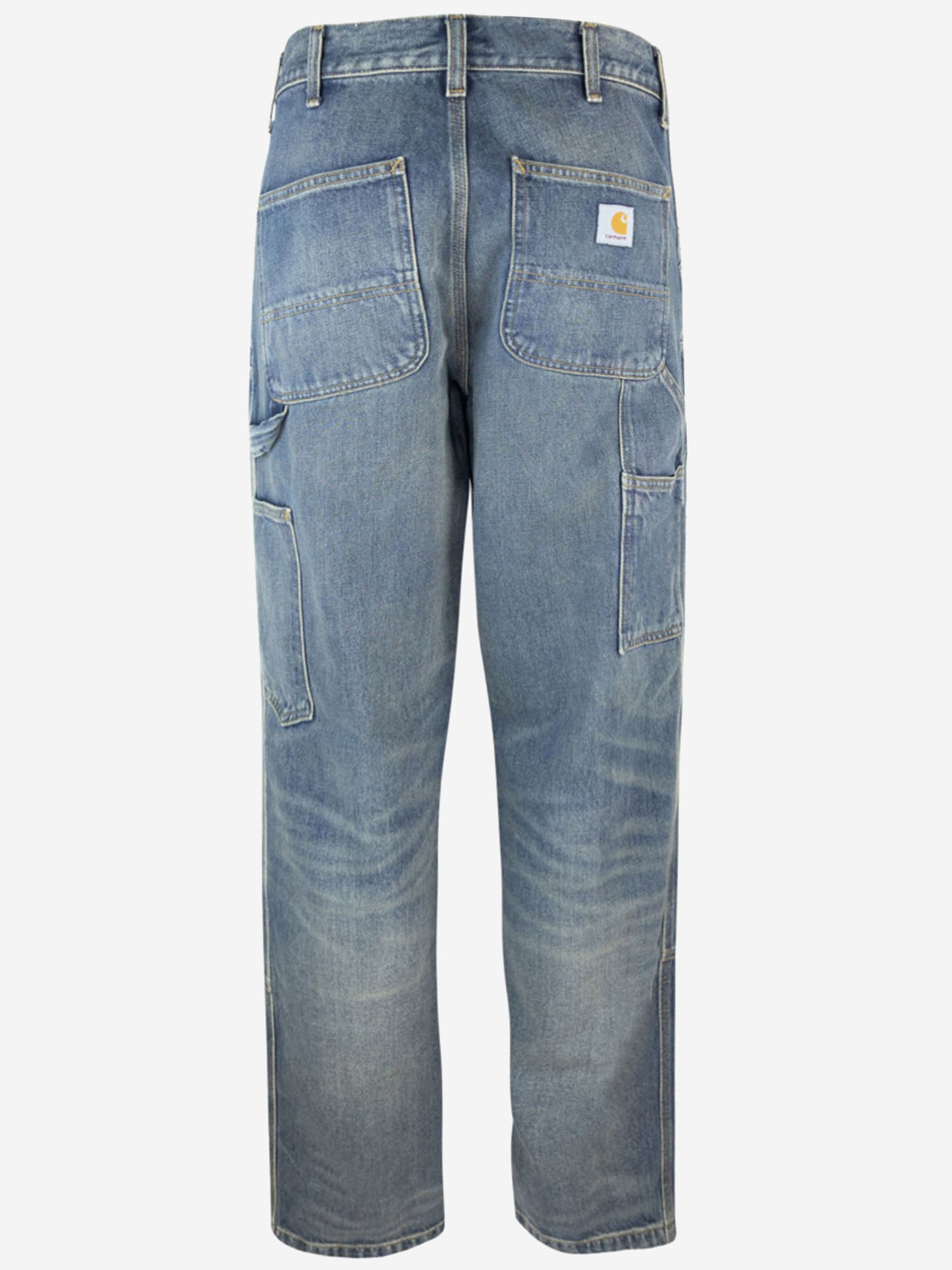 JEANS DOUBLE KNEE IN DENIM DI COTONE I032699 014Q32 CARHARTT WIP 