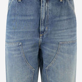 JEANS DOUBLE KNEE IN DENIM DI COTONE I032699 014Q32 CARHARTT WIP 