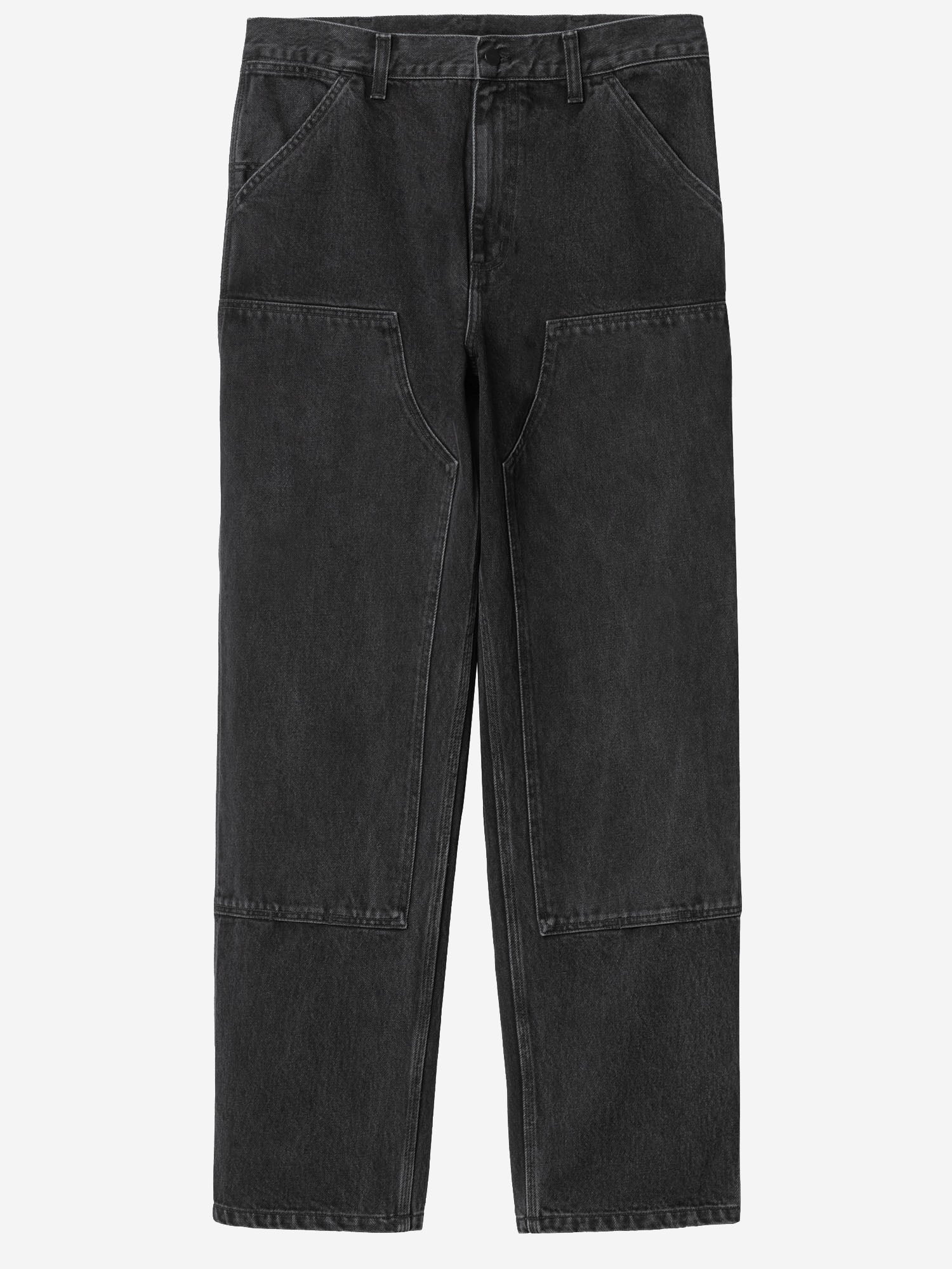JEANS DOUBLE KNEE IN DENIM DI COTONE I032699 890632 CARHARTT WIP 