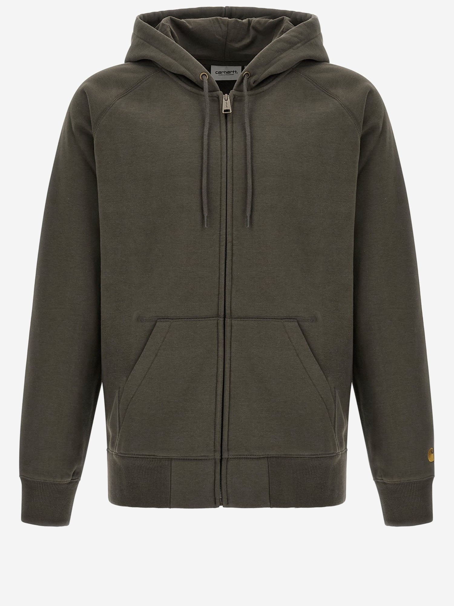 FELPA IN MISTO COTONE CON CAPPUCCIO E ZIP I033664 3X9XX CARHARTT WIP 