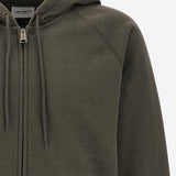 FELPA IN MISTO COTONE CON CAPPUCCIO E ZIP I033664 3X9XX CARHARTT WIP 