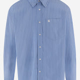 CAMICIA IN POPELINE DI COTONE CON LOGO I036805 3T5XX CARHARTT WIP 