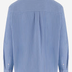 CAMICIA IN POPELINE DI COTONE CON LOGO I036805 3T5XX CARHARTT WIP 