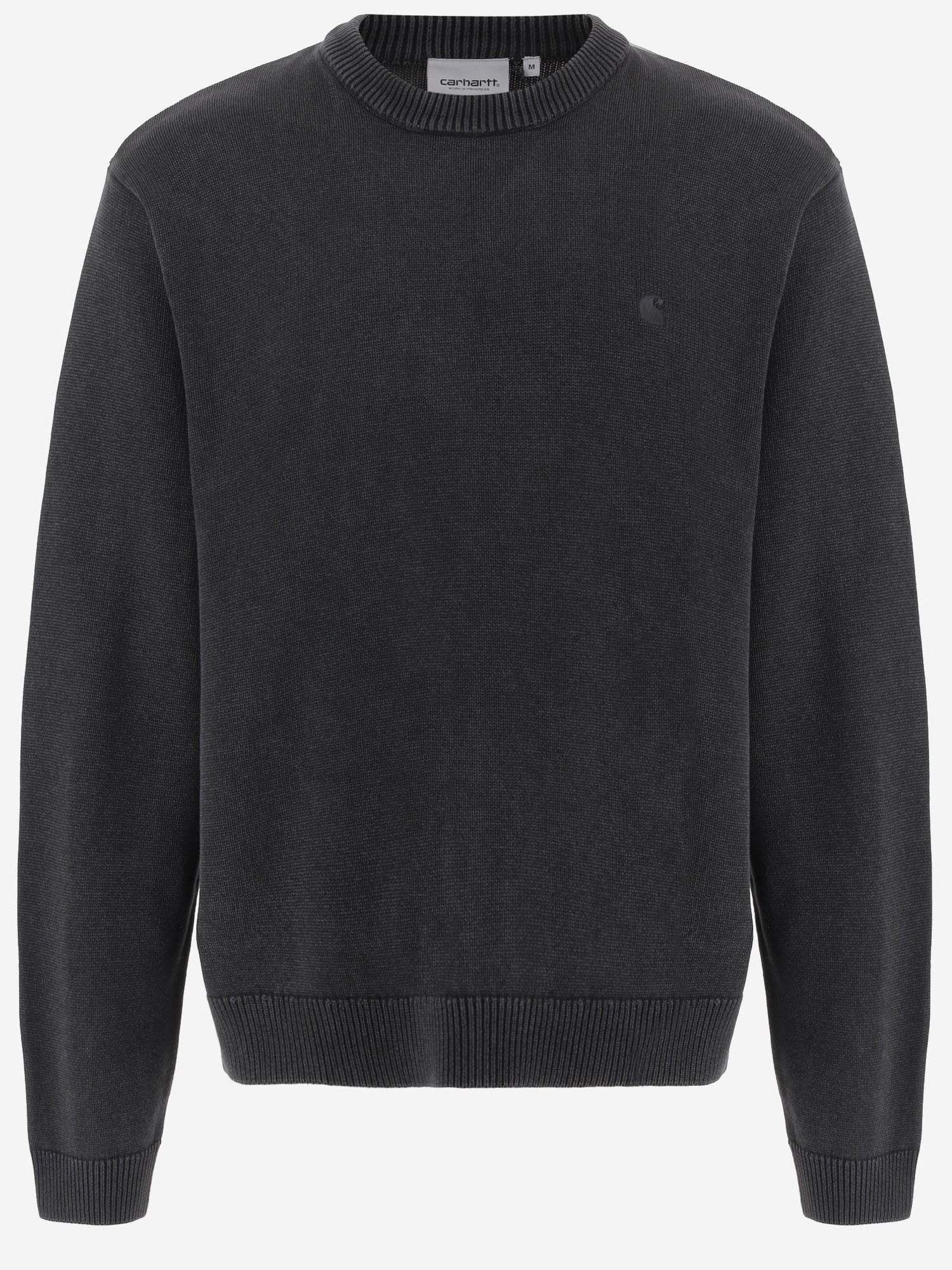 FELPA IN COTONE CON LOGO I036819 89GD CARHARTT WIP 
