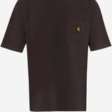 T-SHIRT IN COTONE CON LOGO I0368634 7GD CARHARTT WIP 