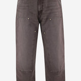 PANTALONI OG DOUBLE KNEE IN DENIM DI COTONE I036869 4717 CARHARTT WIP 
