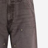PANTALONI OG DOUBLE KNEE IN DENIM DI COTONE I036869 4717 CARHARTT WIP 