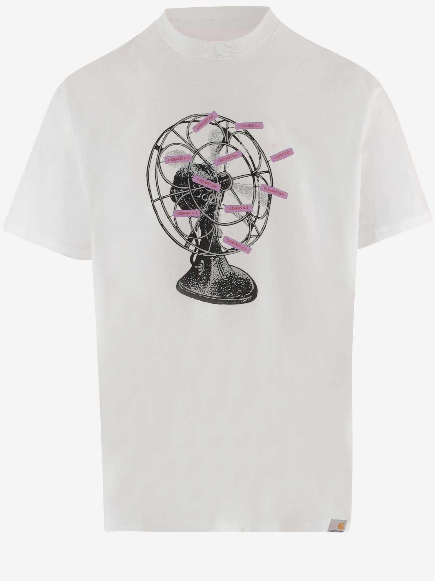 T-SHIRT IN COTONE CON STAMPA I036900 02XX CARHARTT WIP 