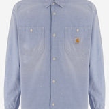 CAMICIA IN COTONE CON DUE TASCHE I036919 010L CARHARTT WIP 