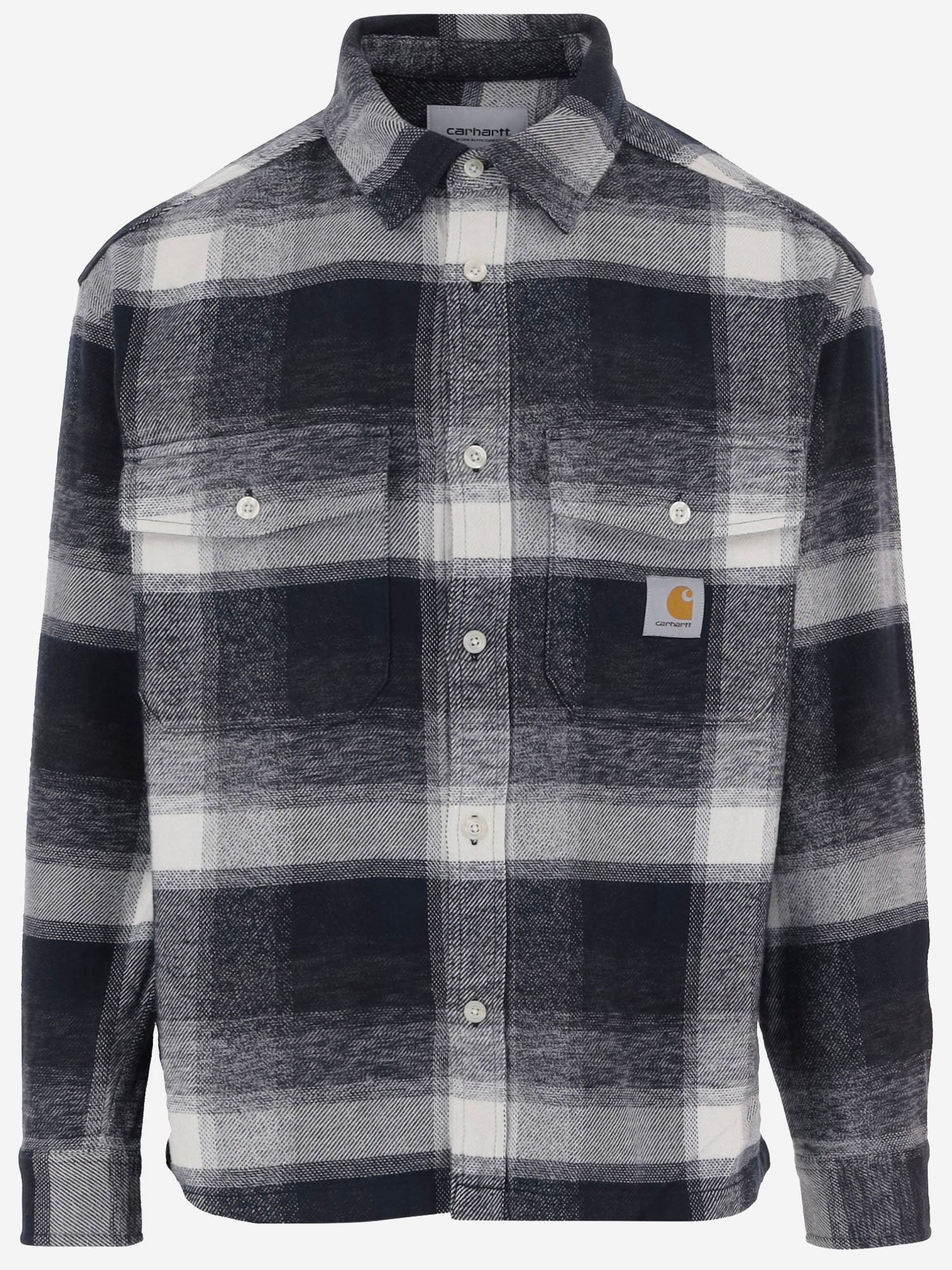 CAMICIA IN COTONE CON MOTIVO CHECK I037139 3ZHXX CARHARTT WIP 