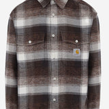 CAMICIA IN COTONE CON MOTIVO CHECK I037139 3ZIXX CARHARTT WIP 