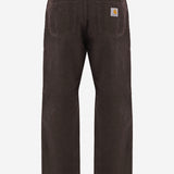 PANTALONI IN VELLUTO DI COTONE A COSTE I037292 4702 CARHARTT WIP 