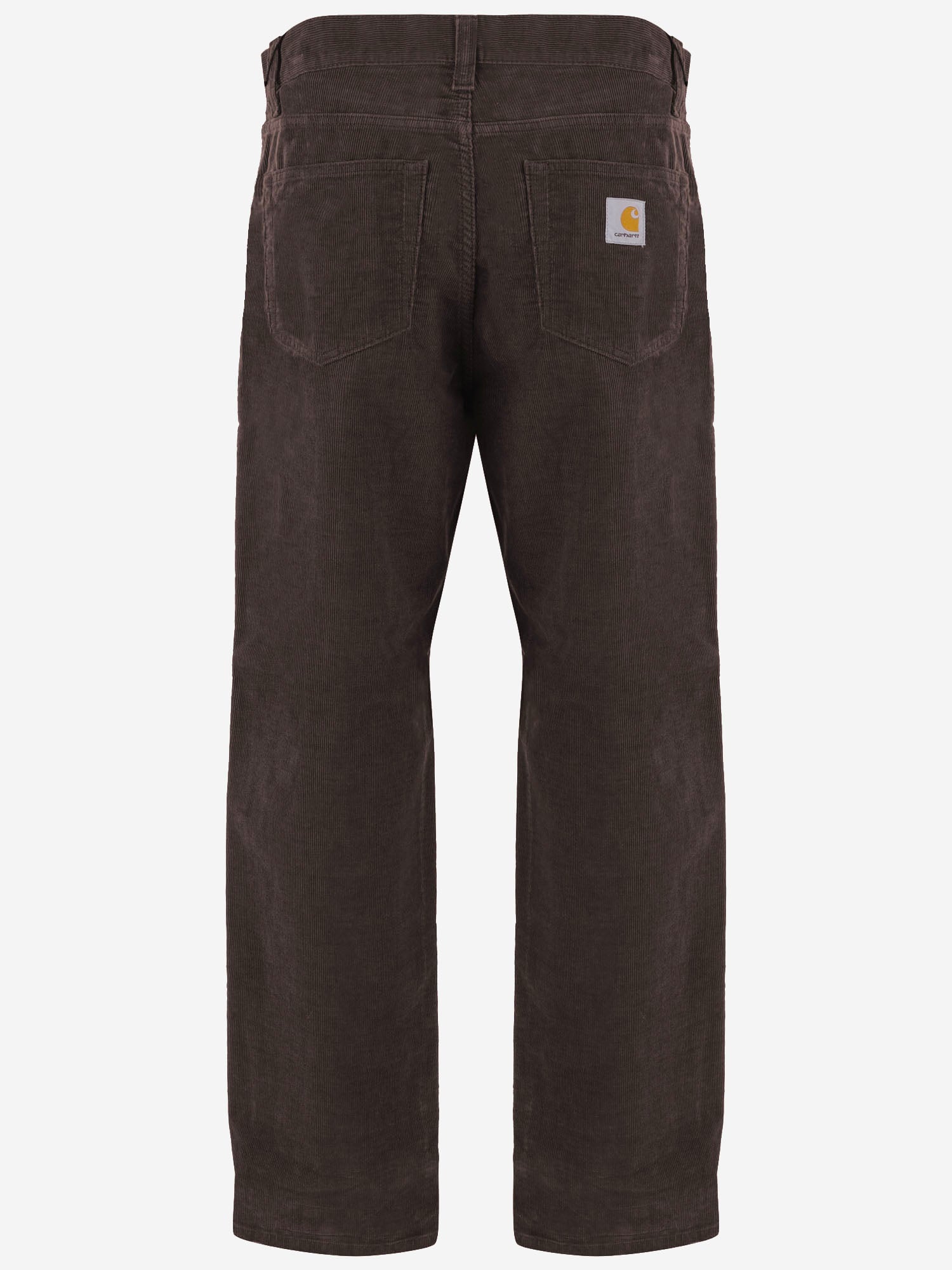 PANTALONI IN VELLUTO DI COTONE A COSTE I037292 4702 CARHARTT WIP 